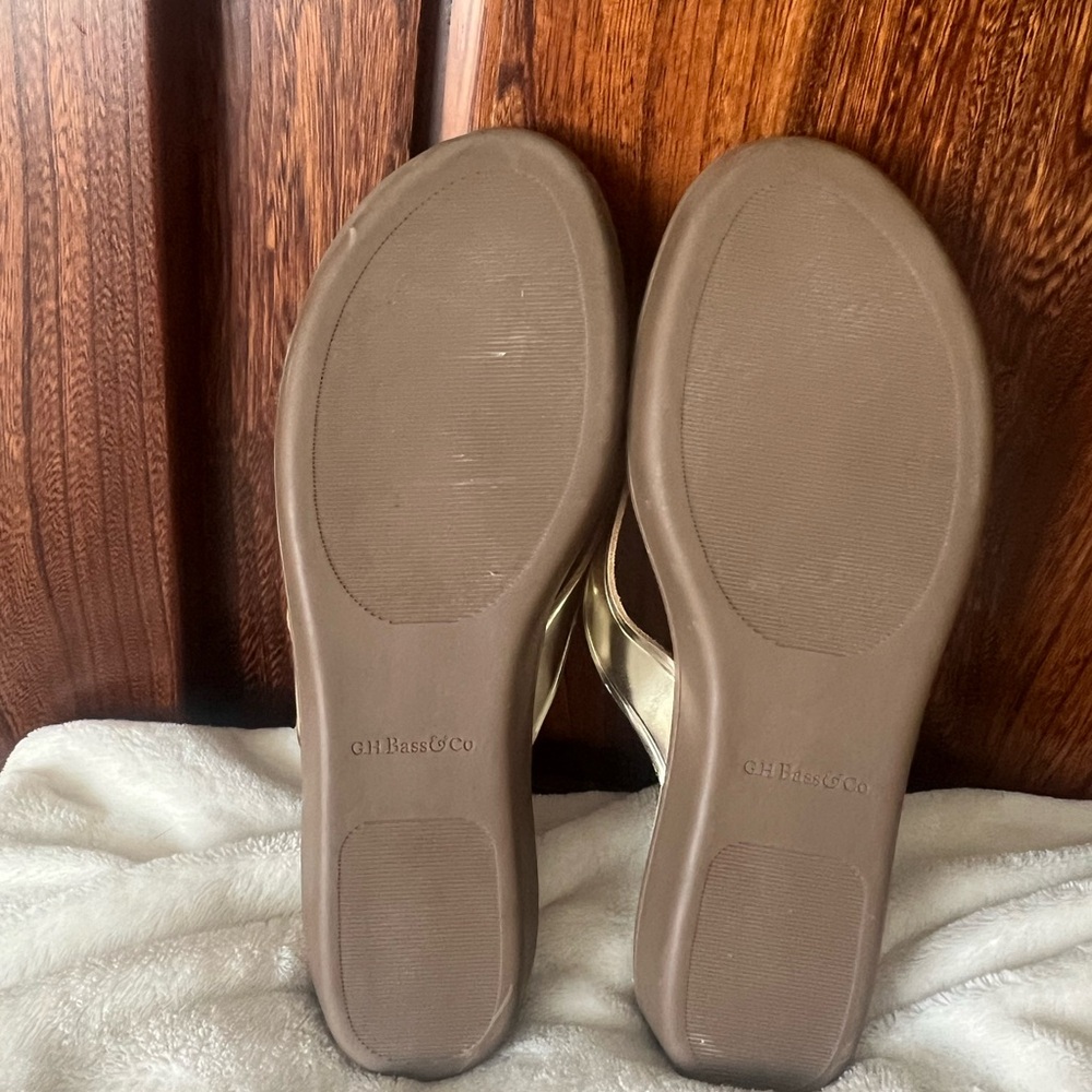G. H. Bass & Co. Leather Upper womens 8.5 Sunjuns Sandals, good condition - Picture 9 of 12